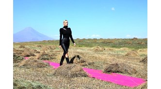 Ağrı Dağı eteğinde moda şov