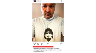 ALİ SUNAL MARADONA'NIN ÖLÜMÜNDEN SONRA BİR DAHA GİYMEYECEĞİNİ AÇIKLADI