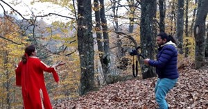 Domaniç Dağları'nda klip çekildi