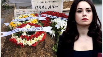 Eşi Serdar Oral'ı toprağa veren Özgü Namal, cenazeye katılamadı sadece çelenk gönderdi