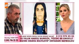 Esra Erol'un programında şoke eden olay! Halasının oğlu ile kaçtı