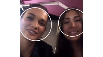 Güzel oyuncu dövüş dersleri almaya başladı