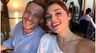 Hande Erçel, rol arkadaşı Kerem Bürsin'le aşk yaşadığı iddialarına kaçamak yanıt verdi