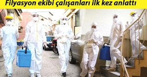 Koronalı eve giren komşuyu uyarınca rahatça 'Dün tüm gün buradaydım' diyor