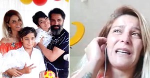 Koronavirüse yakalanan Çılgın Sedat'ın karısı canlı yayında gözyaşlarına boğuldu: Engelli oğluma kim bakacak