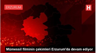 Mümessil filminin çekimleri Erzurum'da devam ediyor