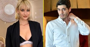 Oyuncu Burak Deniz, sevgilisi Didem Soydan'la sarmaş dolaş pozunu paylaştı