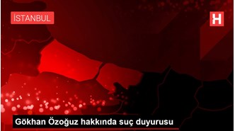 Sosyal medyadan Suriyelilerle ilgili paylaşım yapan Gökhan Özoğuz hakkında suç duyurusunda bulunuldu