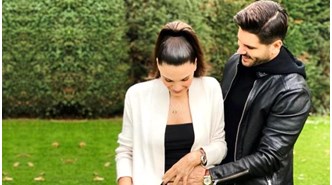 Tolgahan Sayışman ve Almeda Abazi çifti ikinci bebeklerinin müjdesini verdi