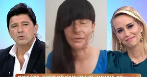 Yüzüne asit döken erkek arkadaşını affeden Berfin, canlı yayında özür diledi